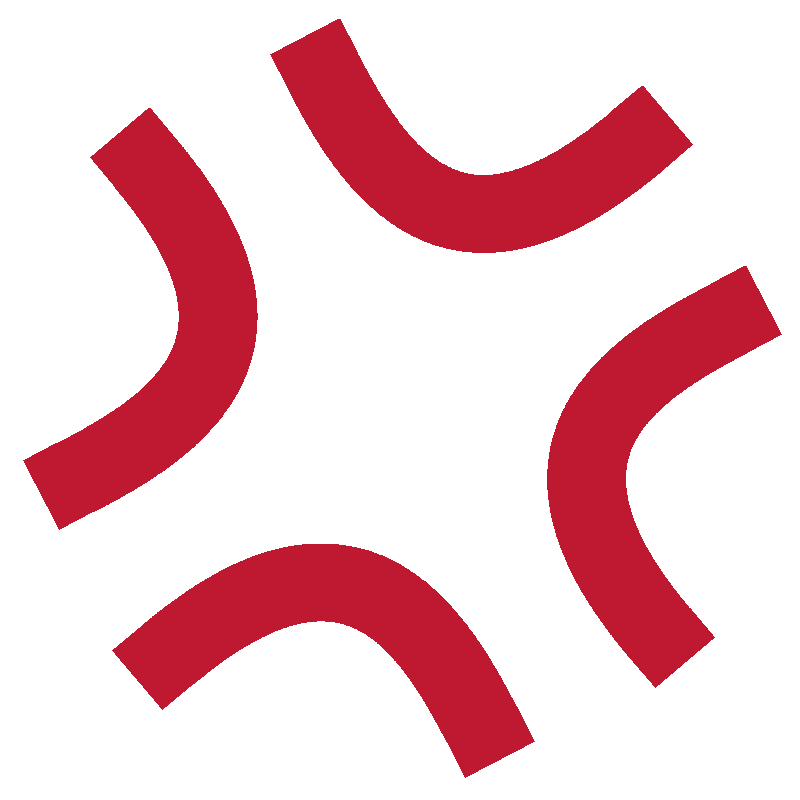 Sticker Anger Symbol
