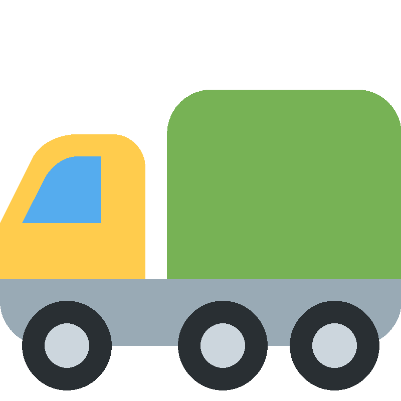 Sticker Articulated Lorry