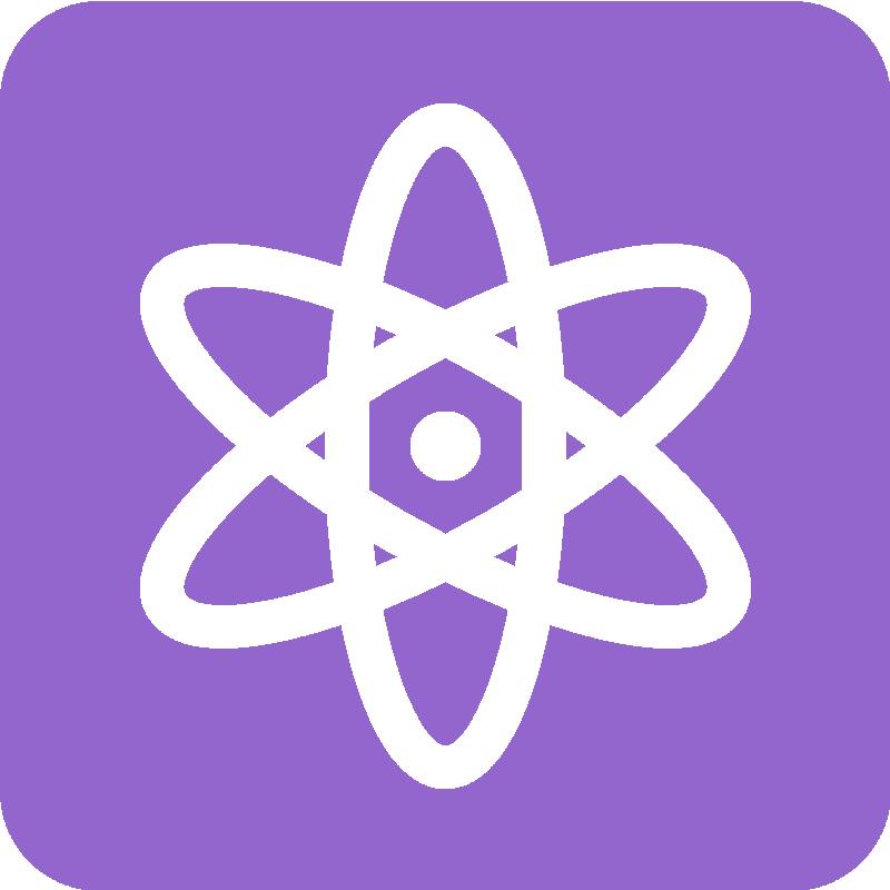 Sticker Atom Symbol