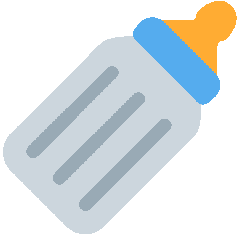 Sticker Baby Bottle