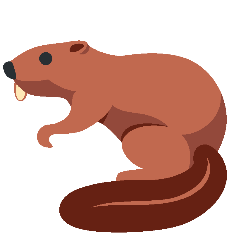 Sticker Beaver