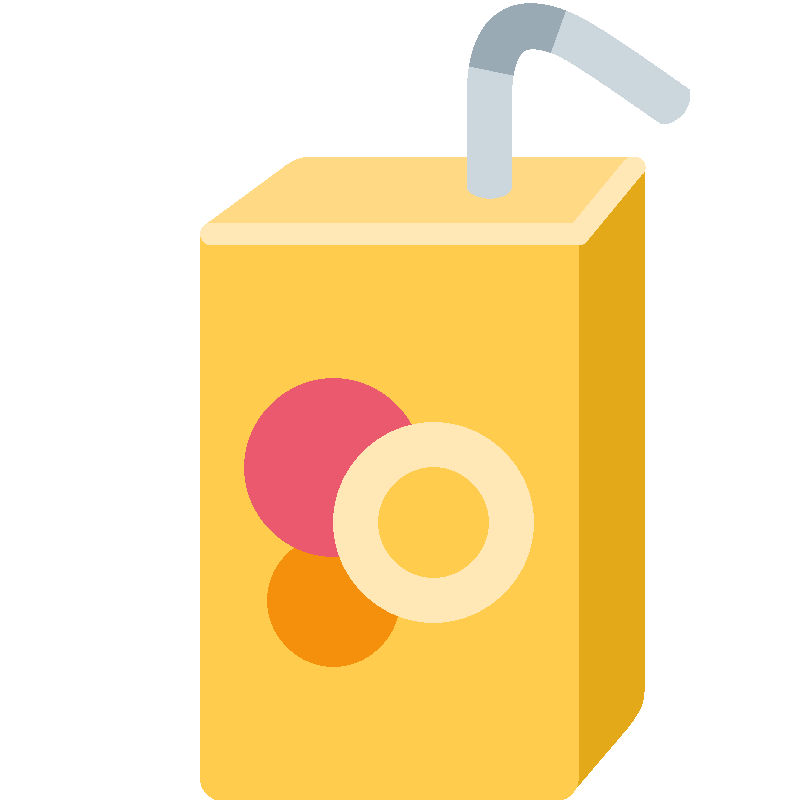 Sticker Beverage Box