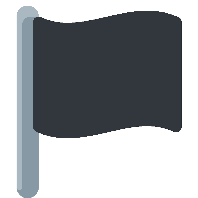 Sticker Black Flag