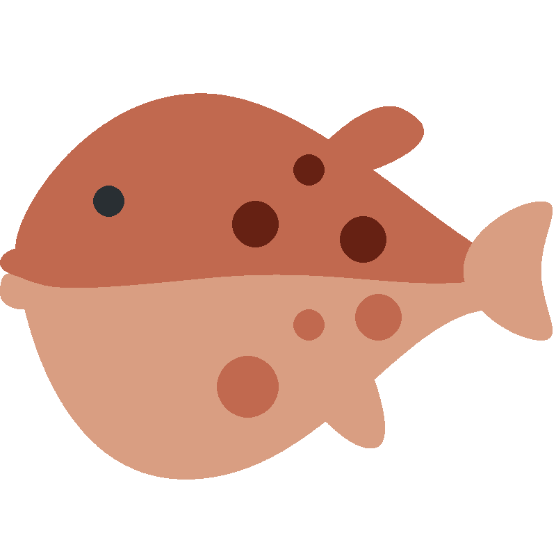 Sticker Blowfish