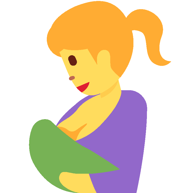 Sticker Breast-feeding