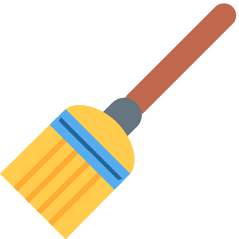Sticker Broom