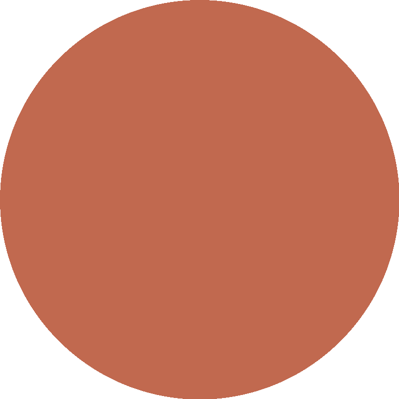 Sticker Brown Circle