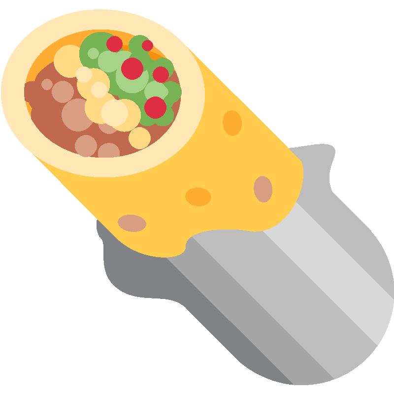 Sticker Burrito