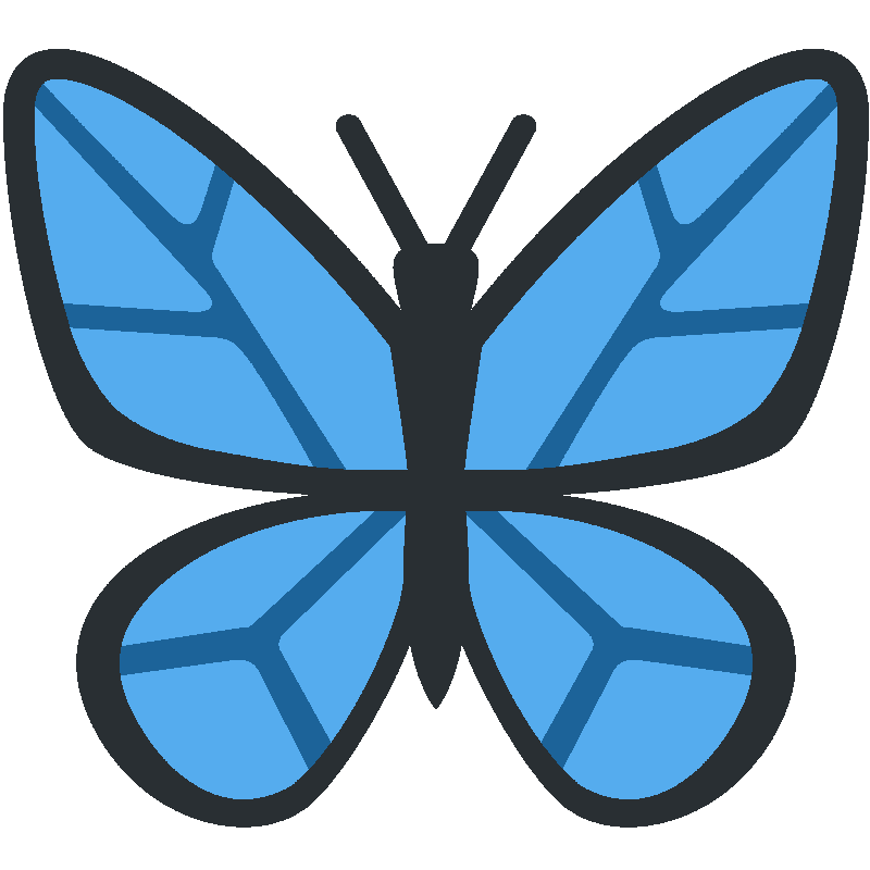 Sticker Butterfly