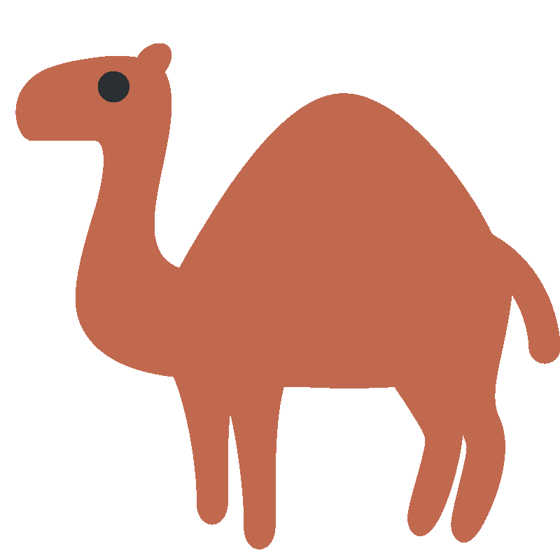 Sticker Camel