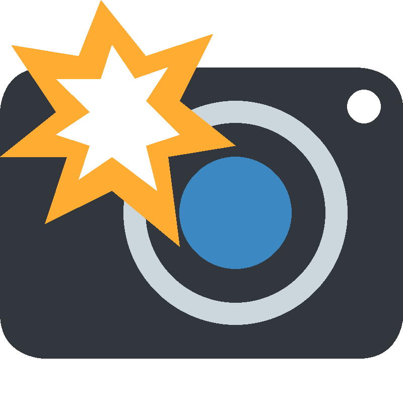Sticker Camera With Flash