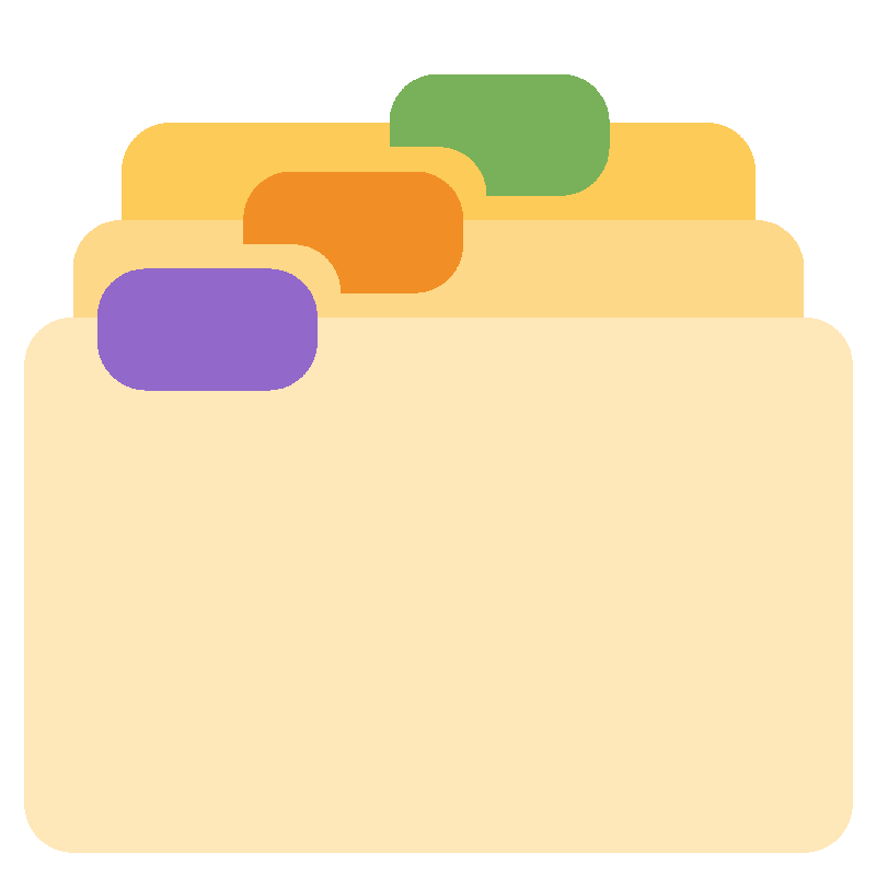 Sticker Card Index Dividers