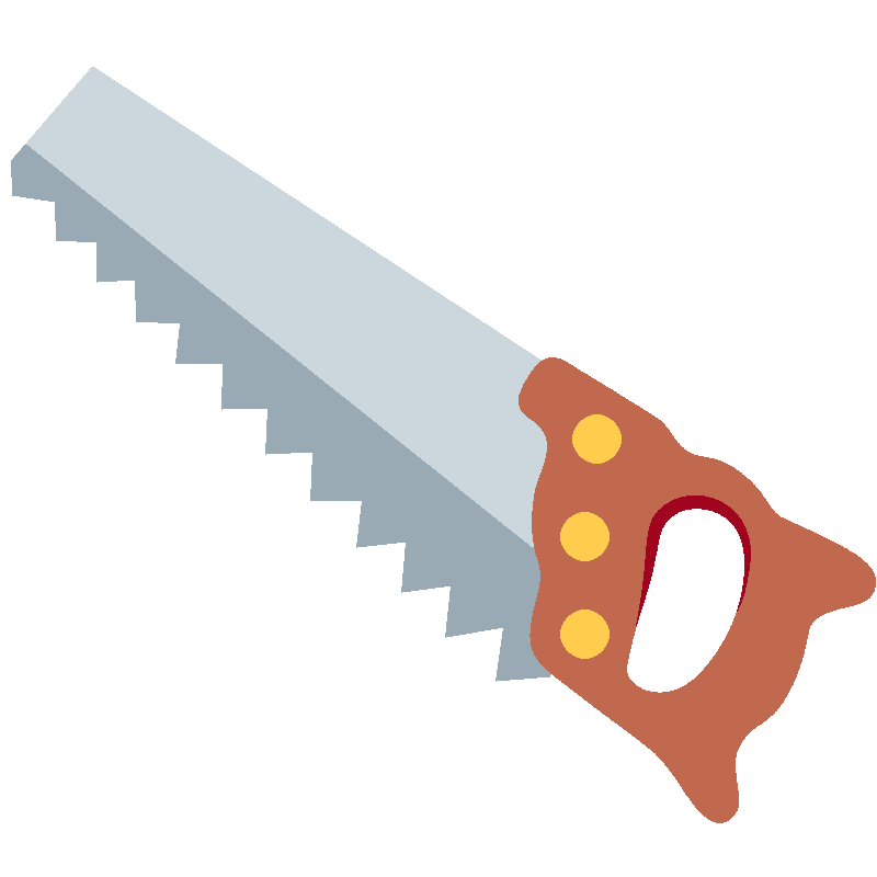 Sticker Carpentry Saw
