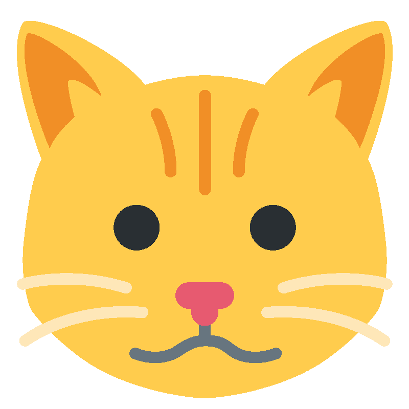 Sticker Cat Face