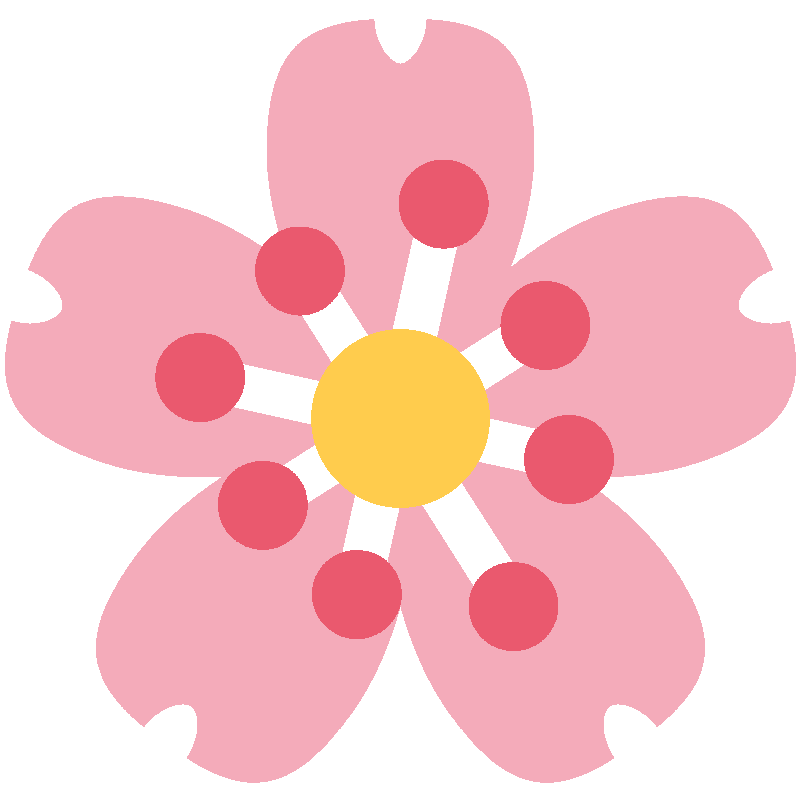 Sticker Cherry Blossom