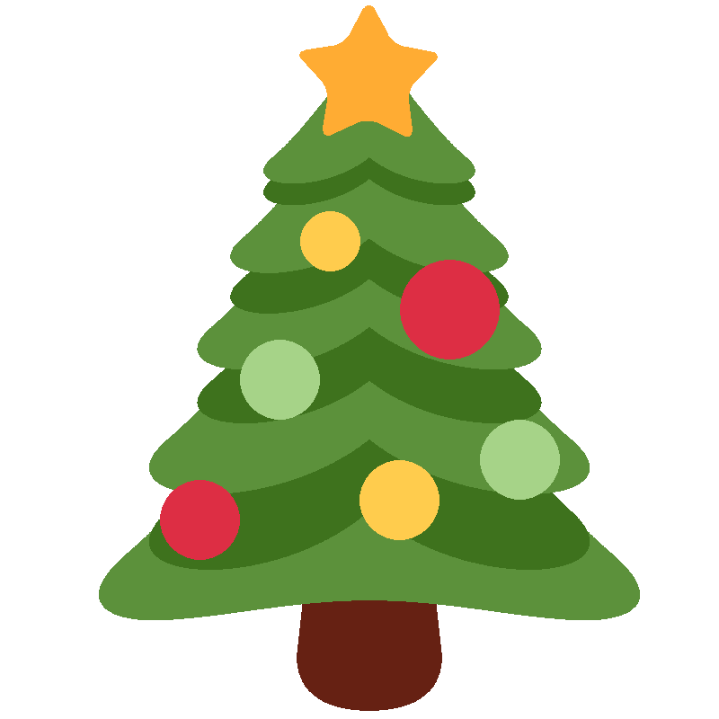 Sticker Christmas Tree