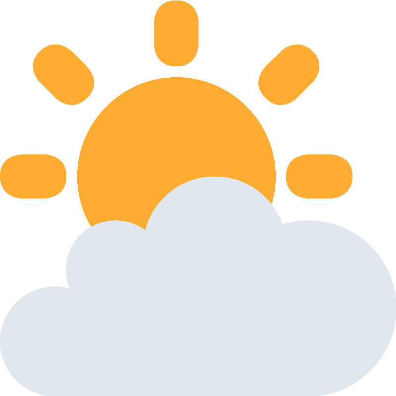 Sticker Cloud Sun