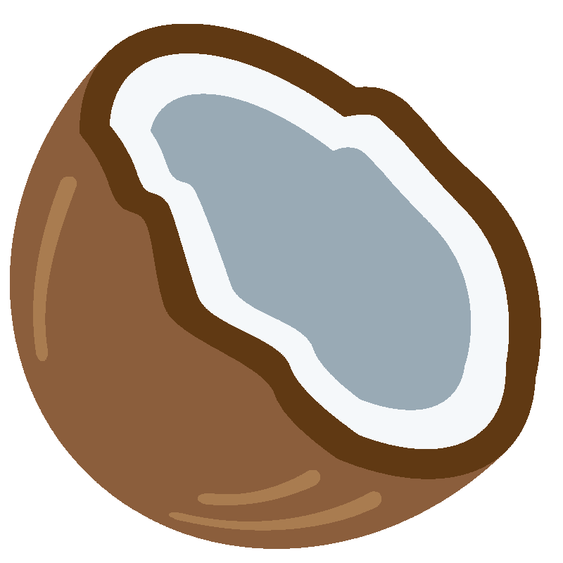 Sticker Coconut