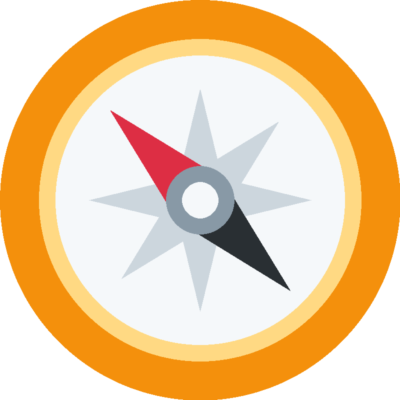 Sticker Compass