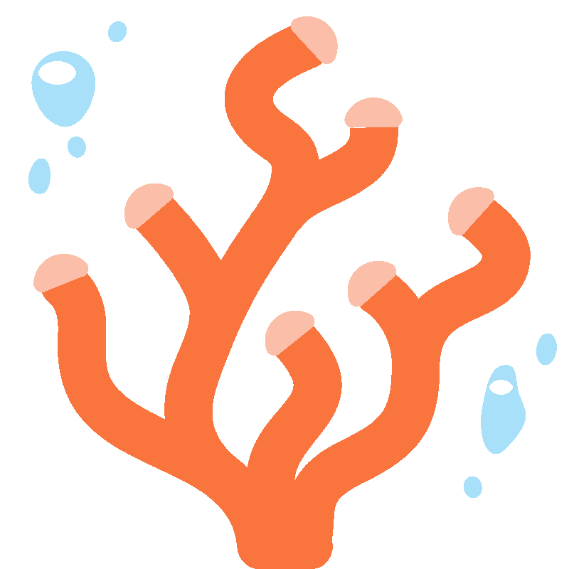 Sticker Coral