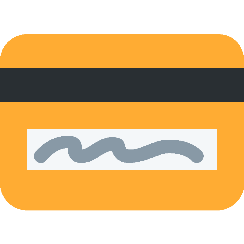 Sticker Credit Card