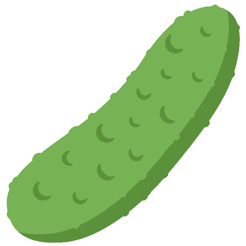 Sticker Cucumber