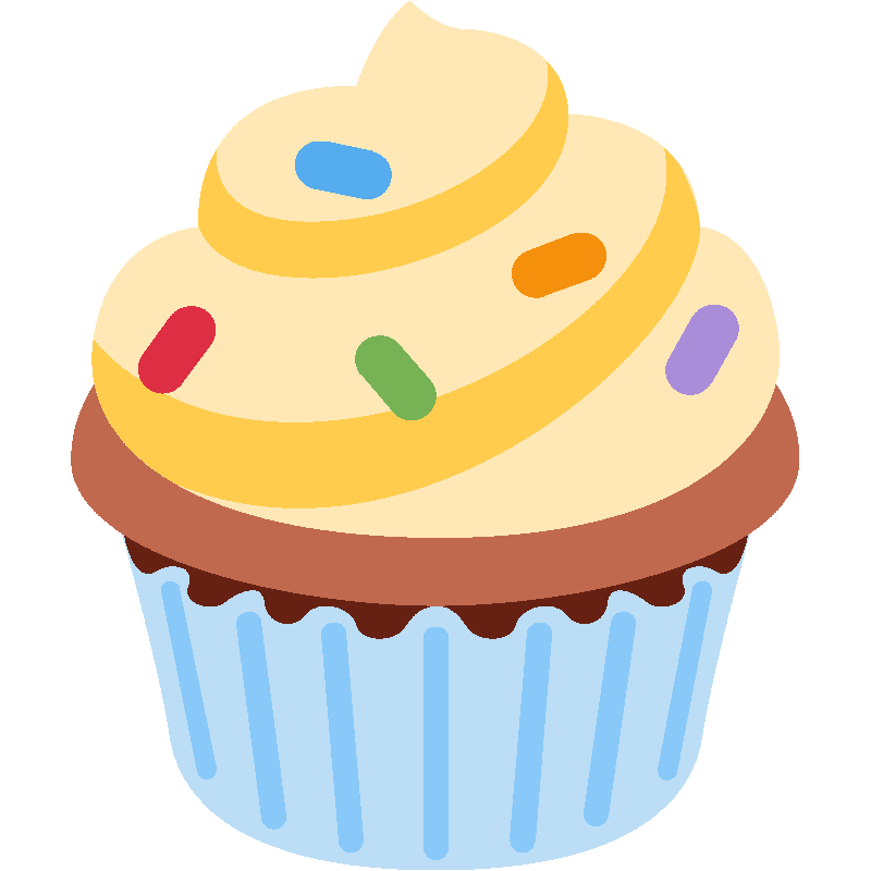 Sticker Cupcake
