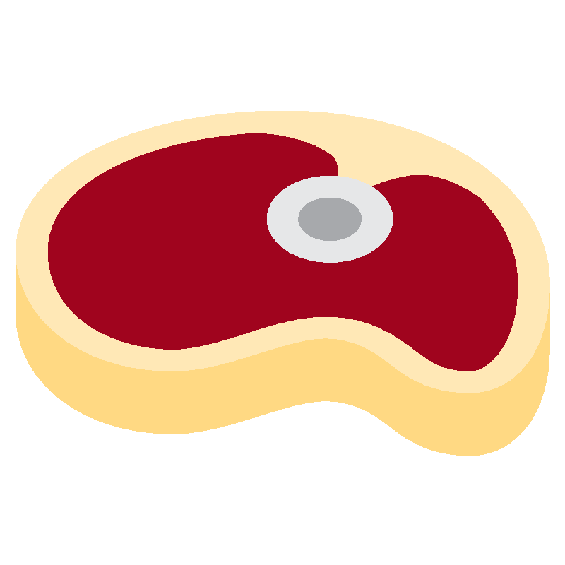 Sticker Cut Of Meat
