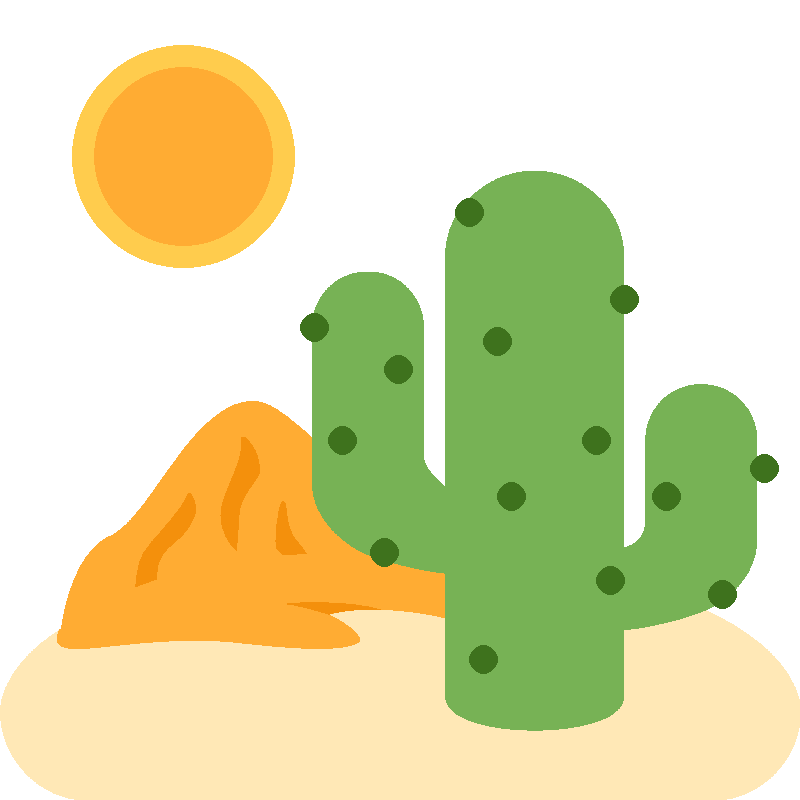Sticker Desert