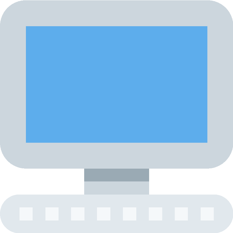 Sticker Desktop Computer
