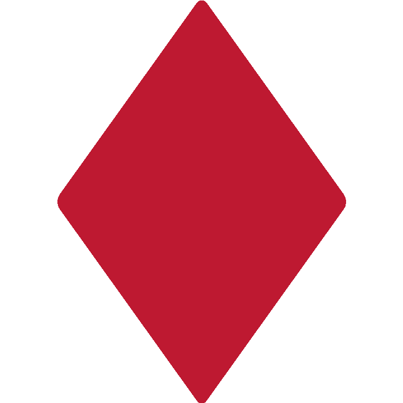Sticker Diamond Suit