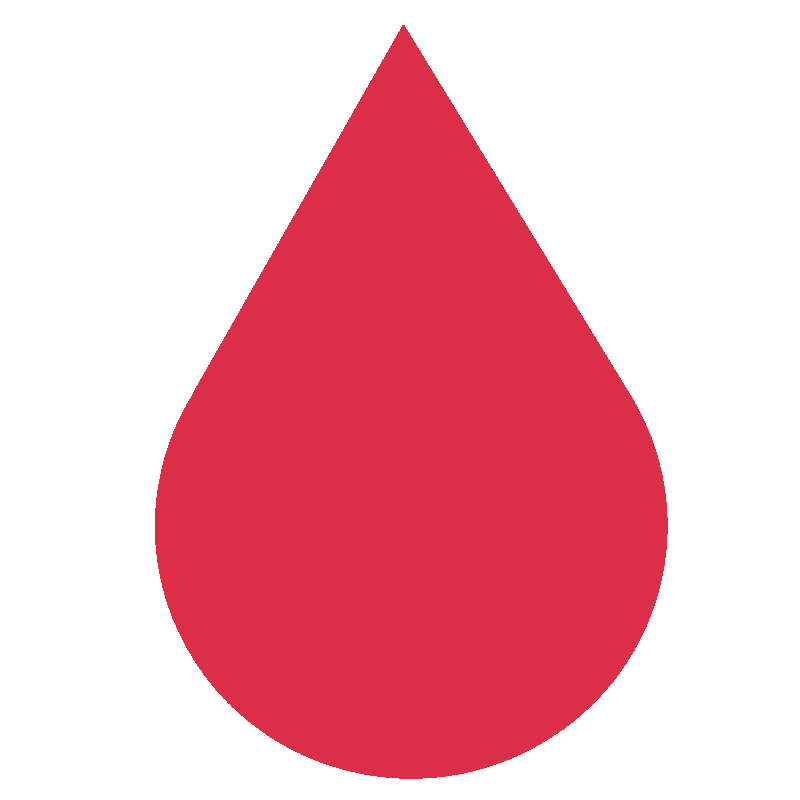 Sticker Drop Of Blood