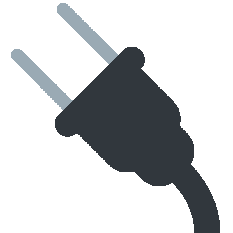 Sticker Electric Plug