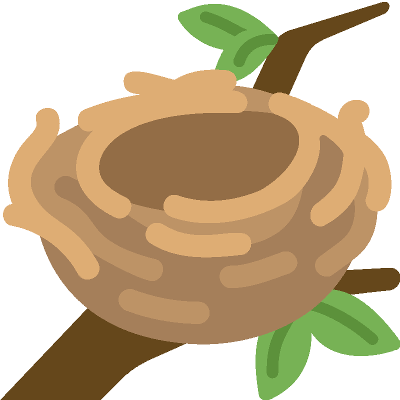 Sticker Empty Nest