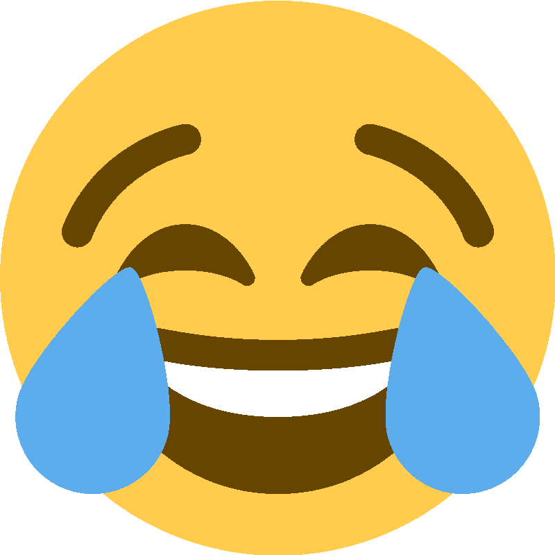 Sticker Face With Tears Of Joy