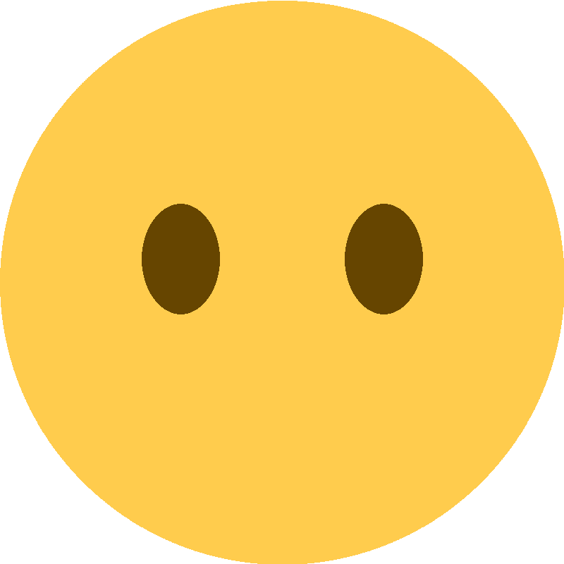 Sticker Face Without Mouth