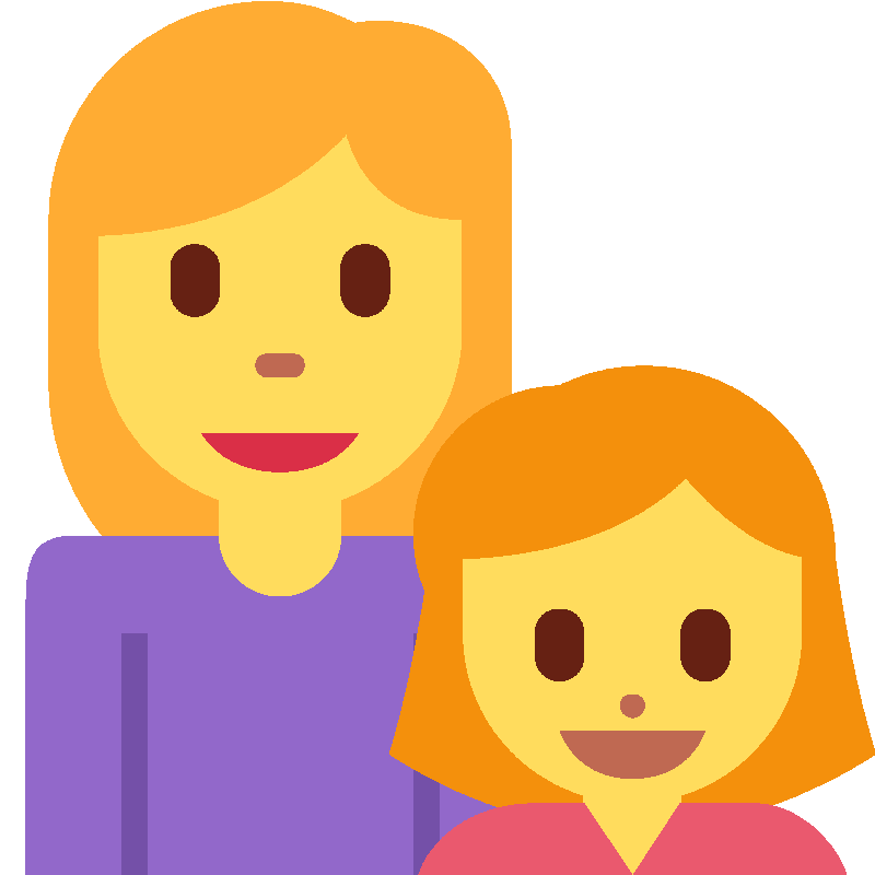 Sticker Family: Woman, Girl
