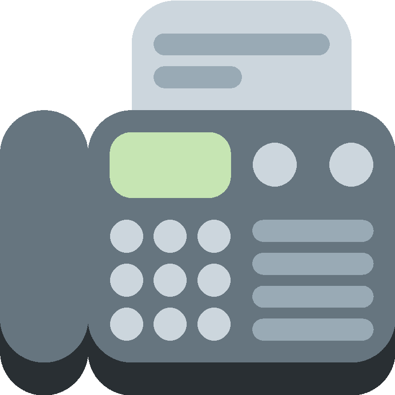 Sticker Fax Machine