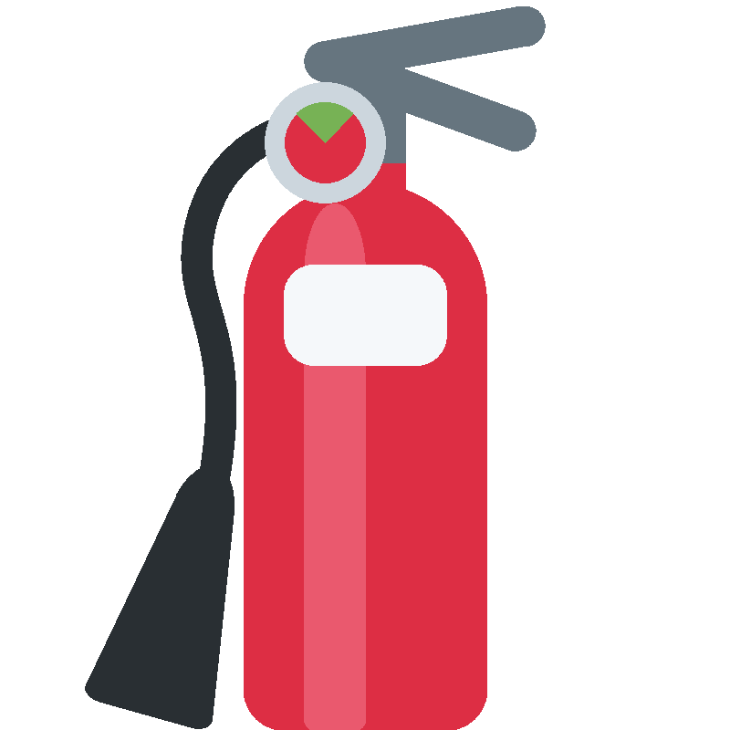 Sticker Fire Extinguisher