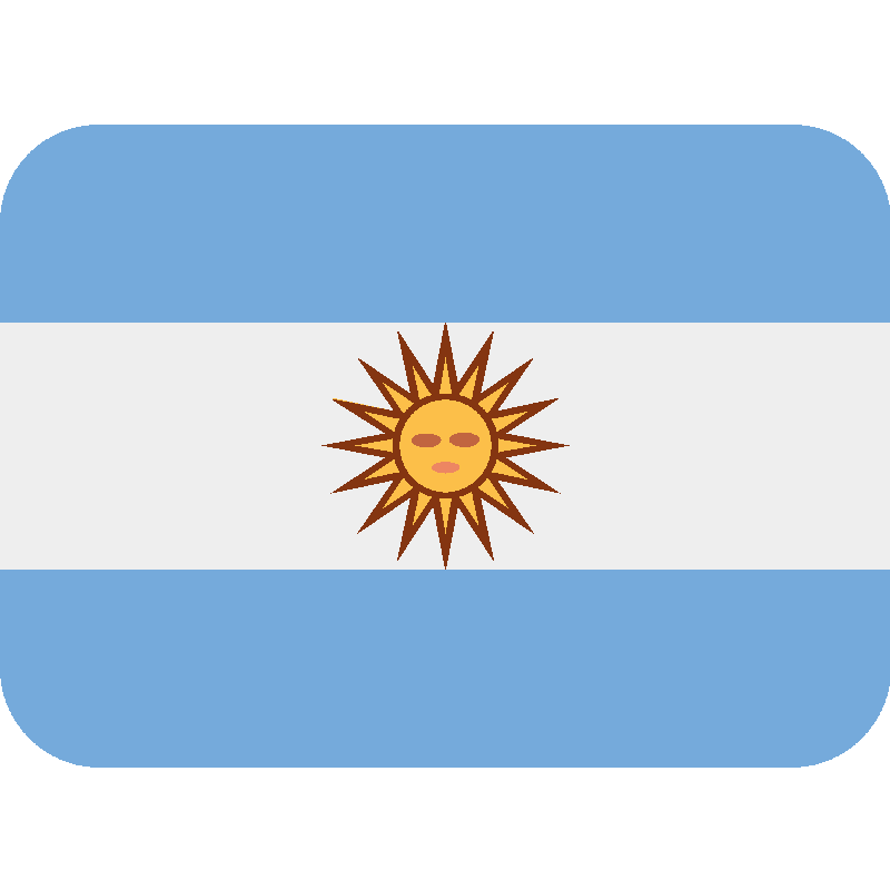 Sticker Flag: Argentina