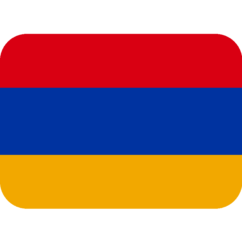 Sticker Flag: Armenia