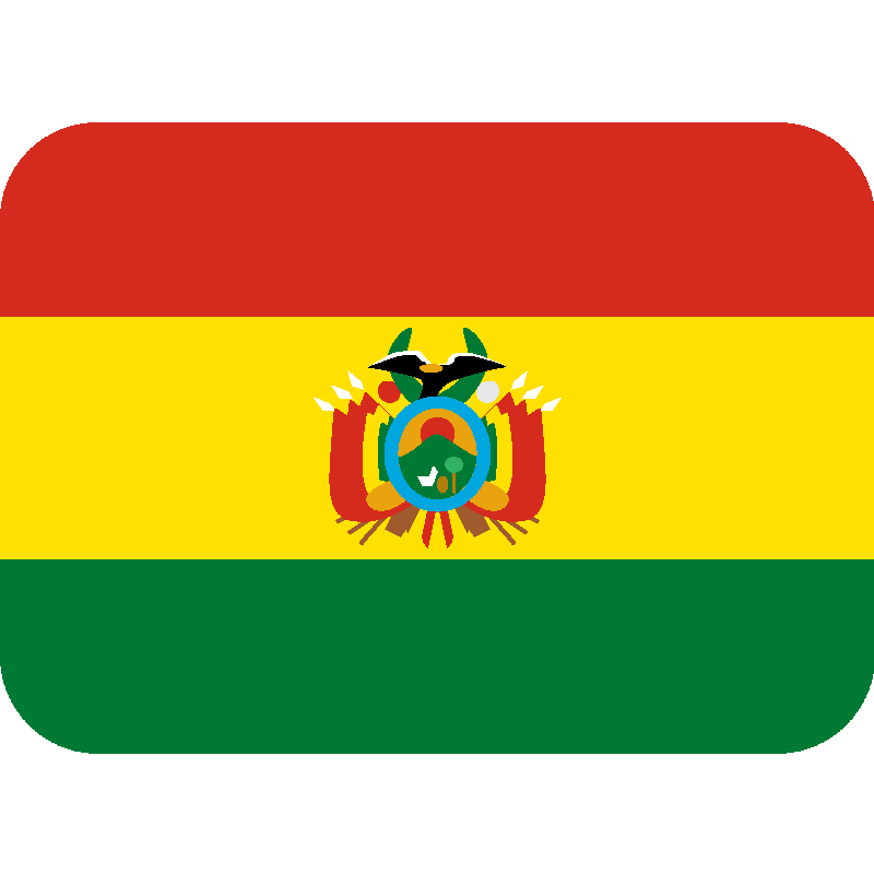 Sticker Flag: Bolivia