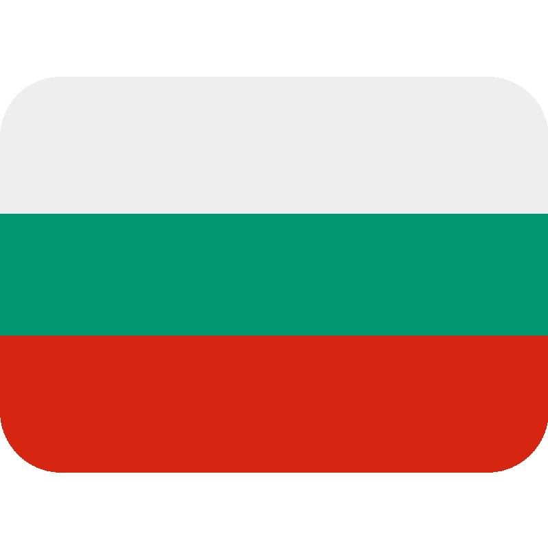 Sticker Flag: Bulgaria