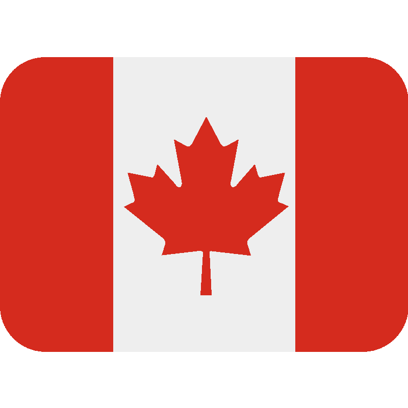 Sticker Flag: Canada