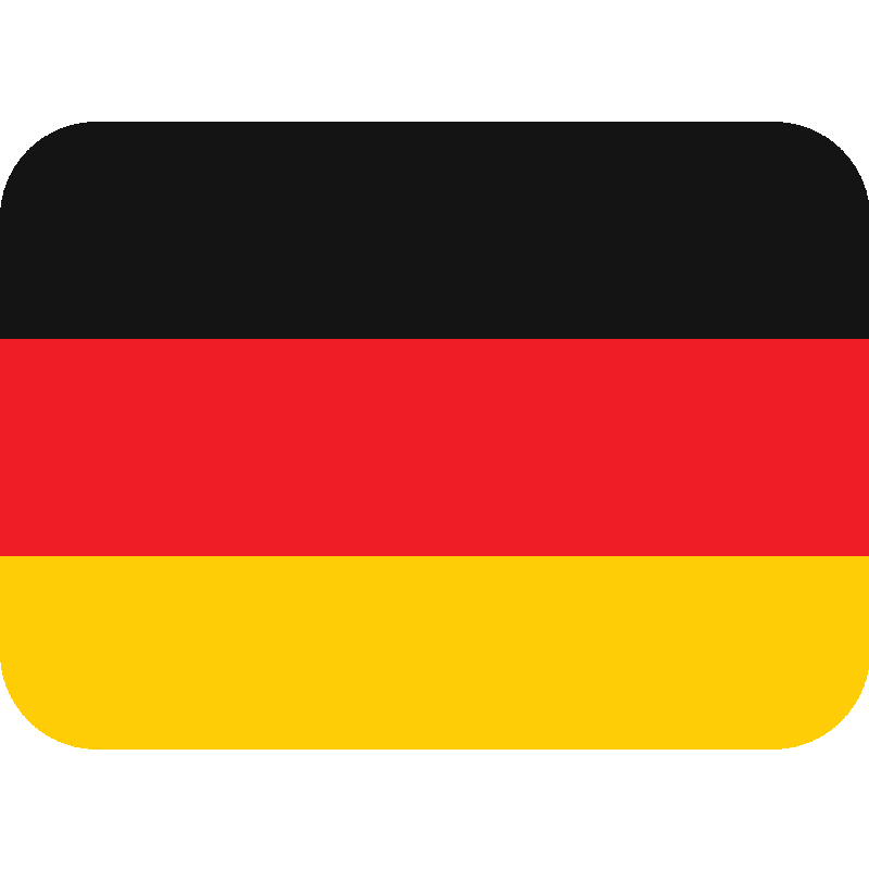 Sticker Flag: Germany