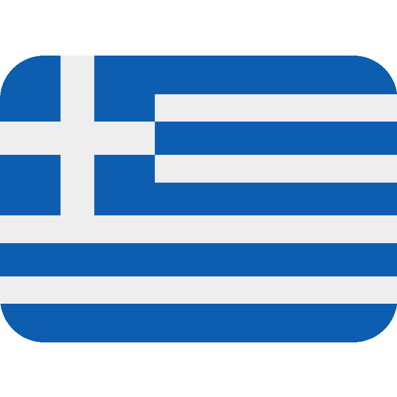 Sticker Flag: Greece