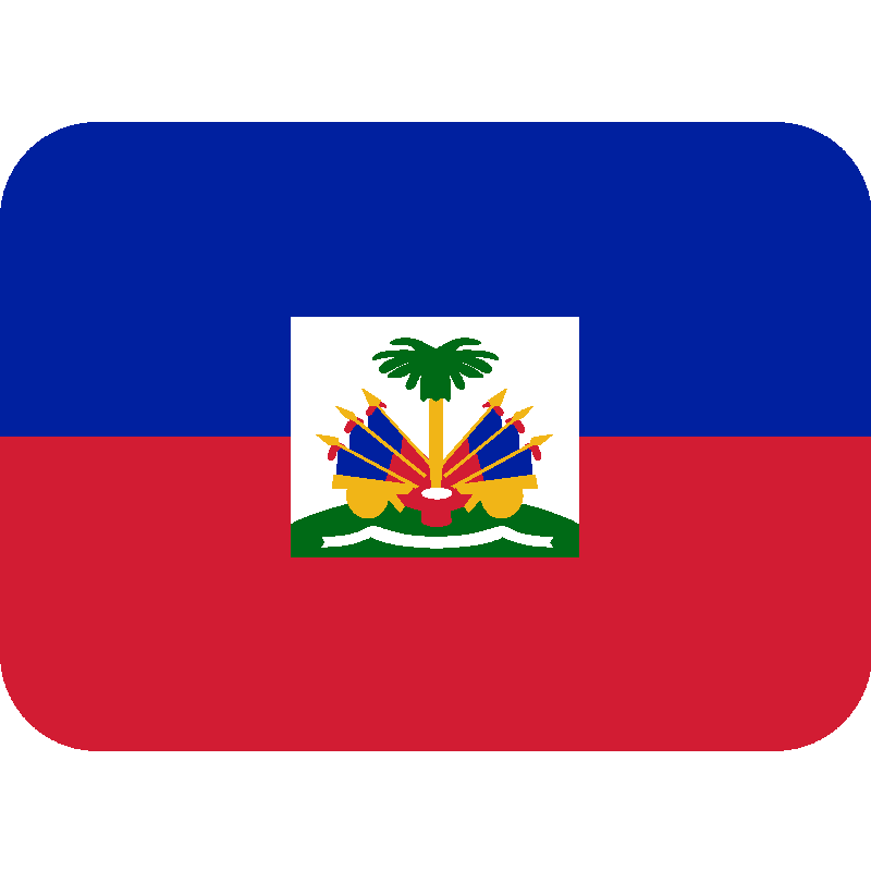 Sticker Flag: Haiti