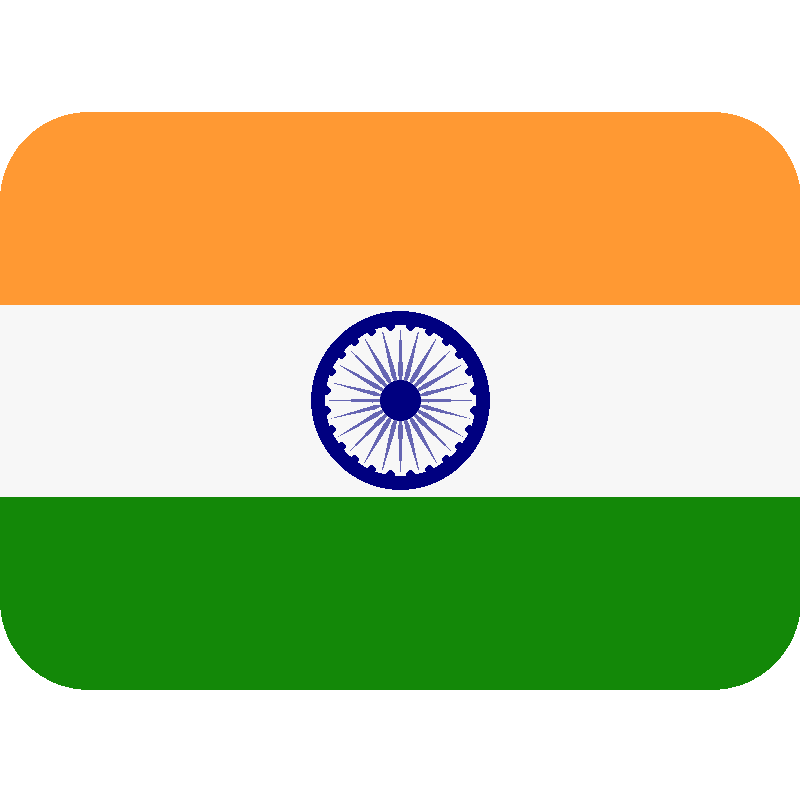 Sticker Flag: India