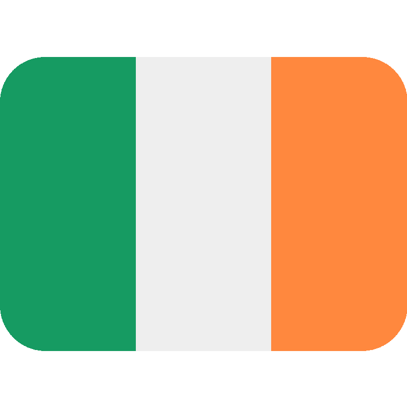 Sticker Flag: Ireland