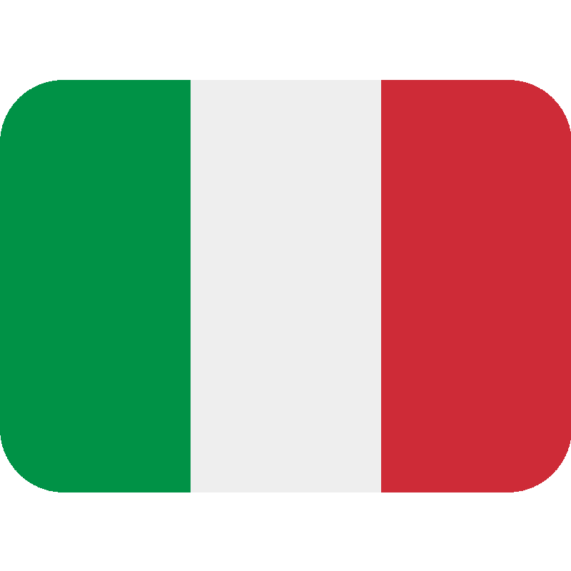 Sticker Flag: Italy
